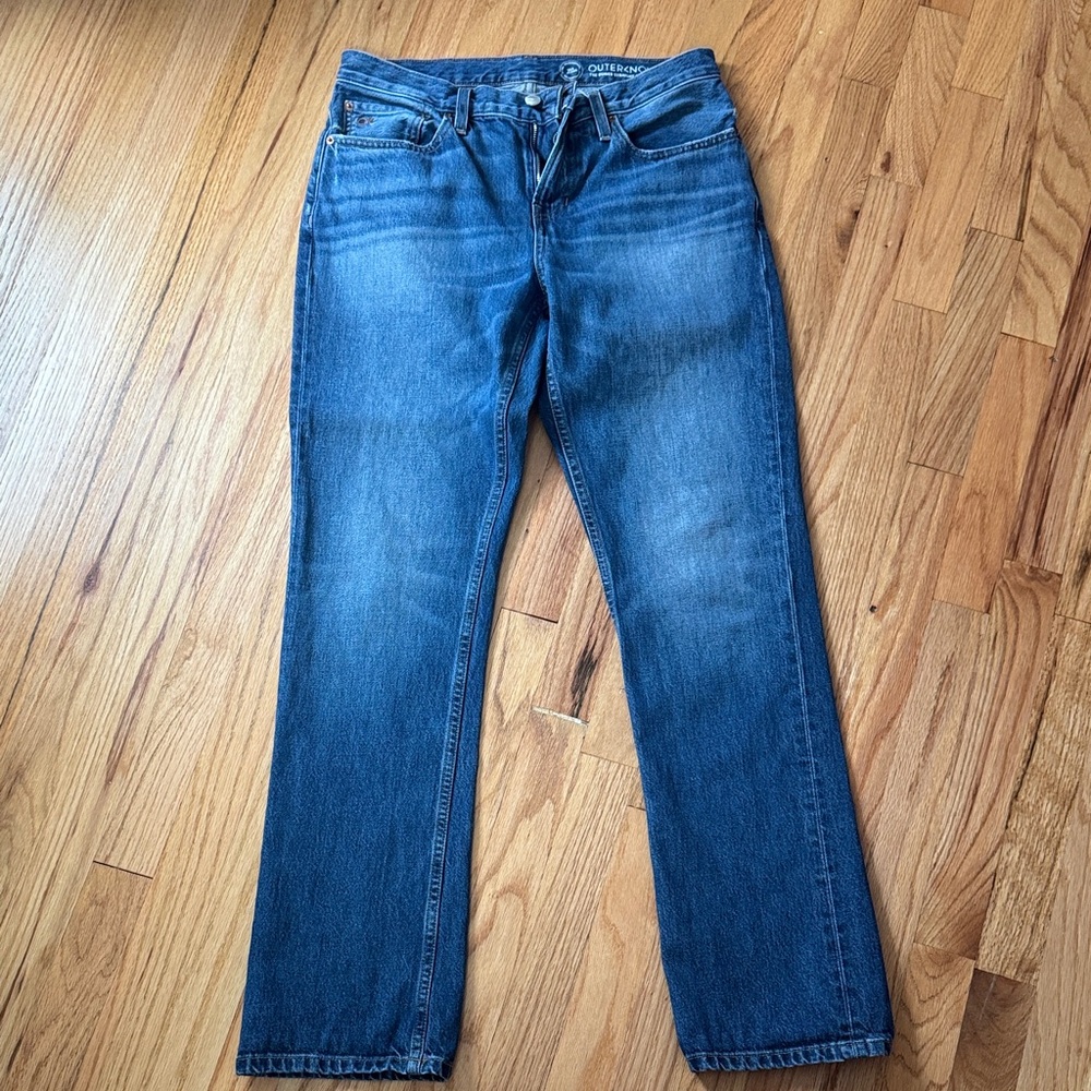 Outerknown Indigo Straight Jeans
Size: 30x32
